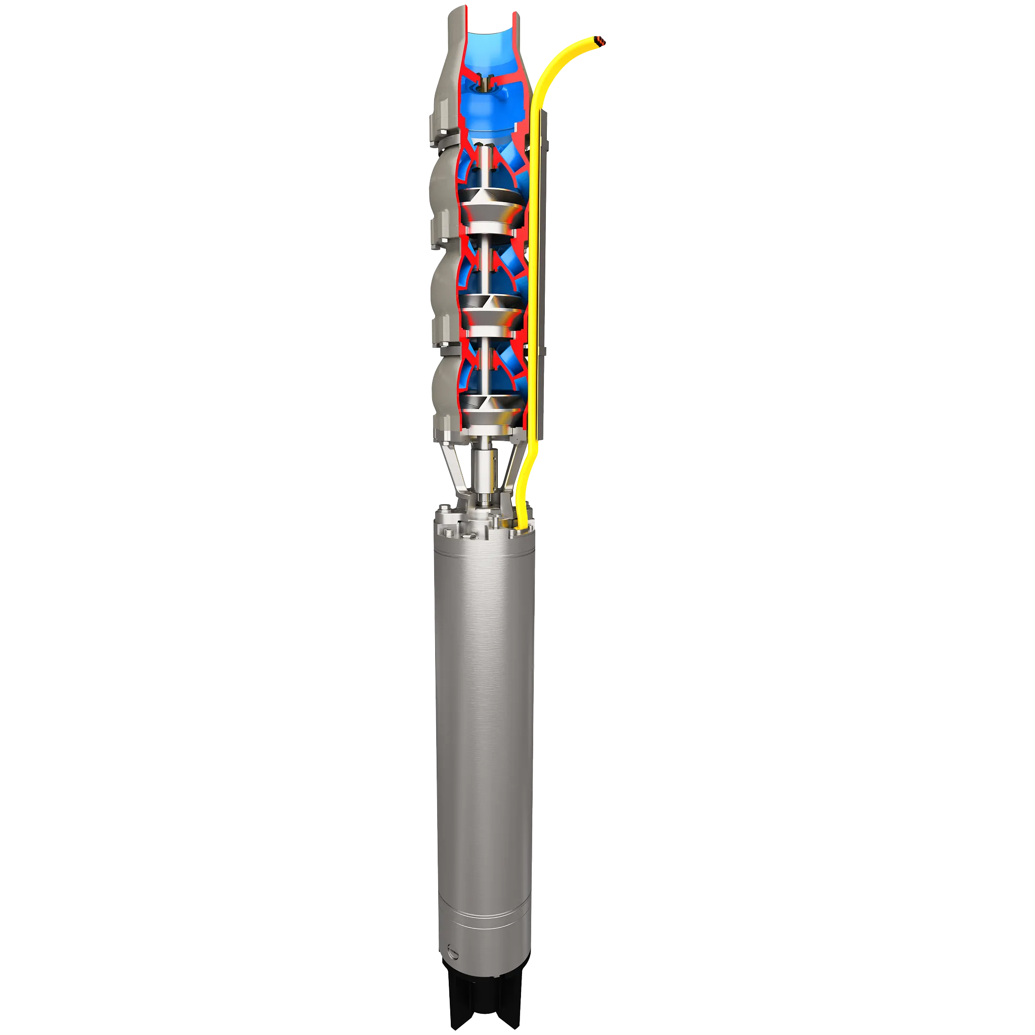 带H2O充水电机的Byron Jackson® SUBM潜水泵