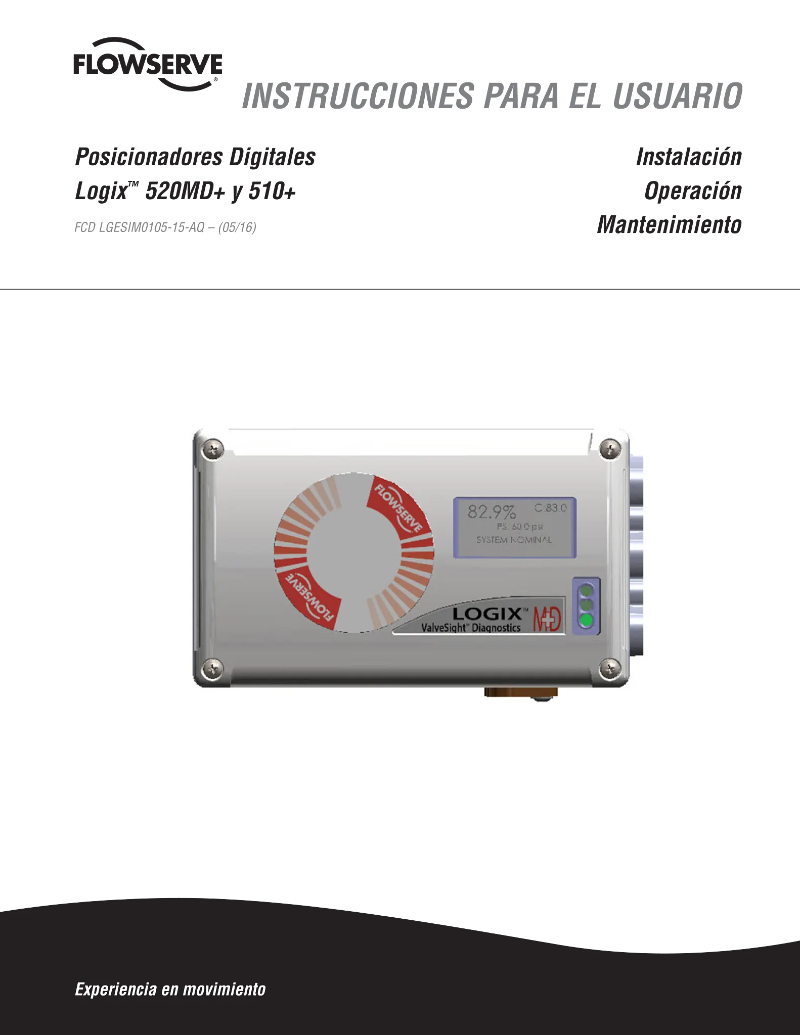 Logix® 520MD+和510+数字定位器IOM